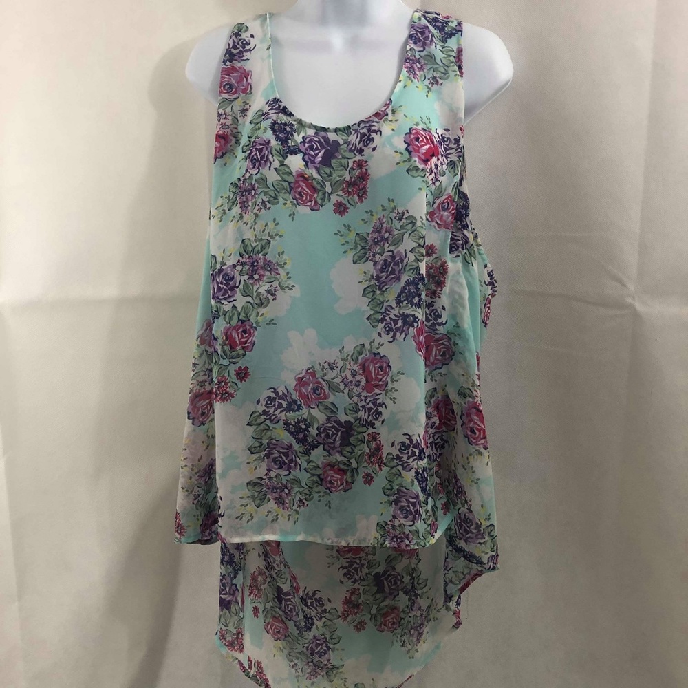 Torrid Sheer Sleeveless Blouse Sz 3